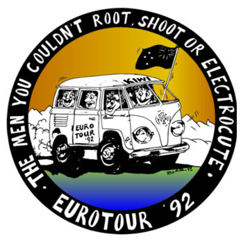 Euro Tour 1992 Beer Mug Design