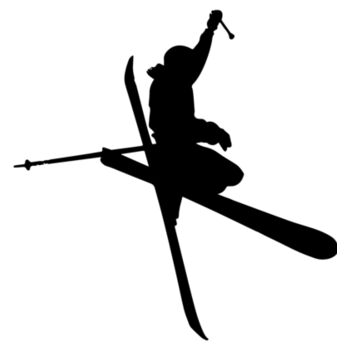 ski fox flag tee Design