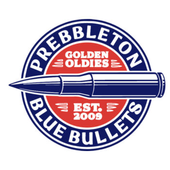Blue Bullets - Hard Board Beer Coaster Design