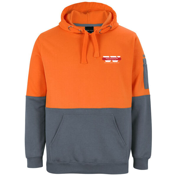 Wilk Con Hi Vis Hoodie Thumbnail